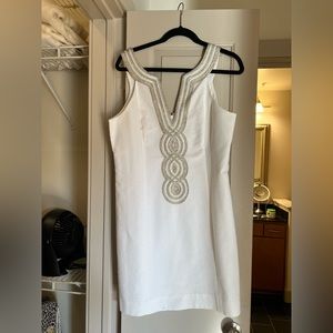 Barely worn white lily Pulitzer dress